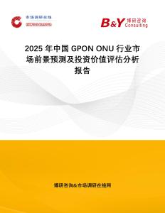 2025年中國GPON ONU行業市場前景預測及投資價值評估分析報告