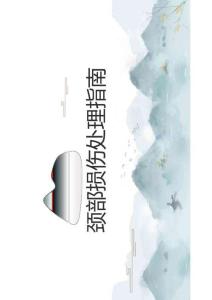 頸部損傷處理指南2025