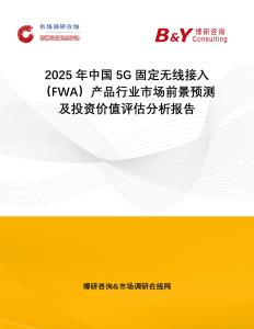 2025年中国5G固定无线接入（FWA）产品行业市场前景预测及投资价值评估分析报告
