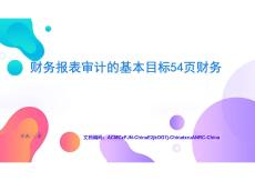財務(wù)報表審計的基本目標(biāo)54頁財務(wù)經(jīng)典解讀與應(yīng)用示范