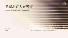 龙湖北京大兴天街项目手册