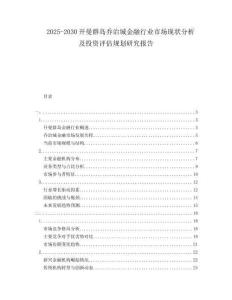 2025-2030開(kāi)曼群島喬治城金融行業(yè)市場(chǎng)現(xiàn)狀分析及投資評(píng)估規(guī)劃研究報(bào)告