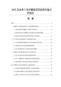2025及未來5年護(hù)腰墊項(xiàng)目投資價(jià)值分析報(bào)告