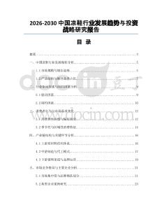2026-2030中國涼鞋行業(yè)發(fā)展趨勢與投資戰(zhàn)略研究報告