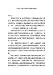 關(guān)于深入學(xué)習(xí)領(lǐng)會(huì)黨的二十屆四中全會(huì)精神宣講稿