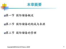 第六章國際儲備