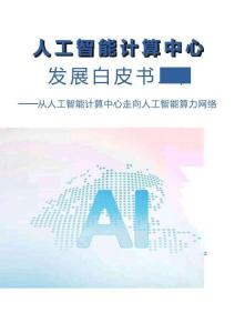2025人工智能計算中心發展白皮書2.0