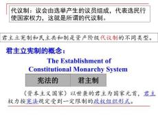 第7課 英國君主立憲制的建立