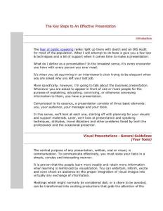 The_Key_Steps_to_An_Effective_Presentation