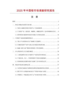 2025年中国铵市场调查研究报告
