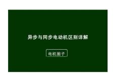 98.異步與同步電動機區別詳解