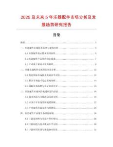 2025及未來(lái)5年樂(lè)器配件市場(chǎng)分析及發(fā)展趨勢(shì)研究報(bào)告