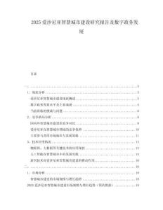 2025愛沙尼亞智慧城市建設(shè)研究報(bào)告及數(shù)字政務(wù)發(fā)展