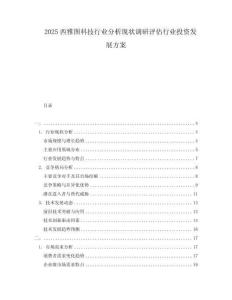 2025西雅圖科技行業(yè)分析現(xiàn)狀調(diào)研評(píng)估行業(yè)投資發(fā)展方案