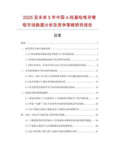 2025至未來5年中國4-羥基吡咯并嘧啶市場數據分析及競爭策略研究報告