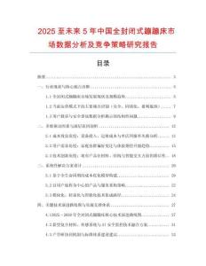 2025至未來(lái)5年中國(guó)全封閉式蹦蹦床市場(chǎng)數(shù)據(jù)分析及競(jìng)爭(zhēng)策略研究報(bào)告