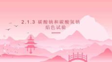 2.1.3 碳酸鈉和碳酸氫鈉 焰色試驗（教學課件）—高中化學人教版（2019）必修一教學課件