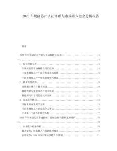 2025車規(guī)級芯片認(rèn)證體系與市場準(zhǔn)入壁壘分析報(bào)告