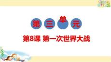 部編版歷史九年級下冊 第一次世界大戰