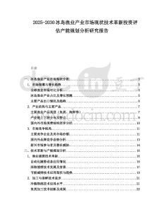 2025-2030冰島漁業產業市場現狀技術革新投資評估產能規劃分析研究報告