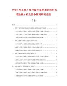 2025及未來(lái)5年中國(guó)手電兩用啟閉機(jī)市場(chǎng)數(shù)據(jù)分析及競(jìng)爭(zhēng)策略研究報(bào)告
