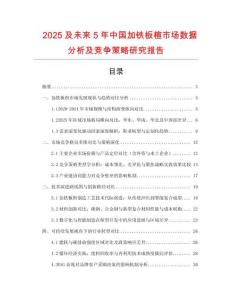 2025及未來5年中國加鐵板楦市場數(shù)據(jù)分析及競爭策略研究報告