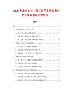 2025及未來5年中國(guó)力舒同市場(chǎng)數(shù)據(jù)分析及競(jìng)爭(zhēng)策略研究報(bào)告