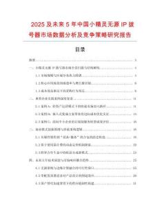 2025及未來5年中國小精靈無源IP撥號器市場數據分析及競爭策略研究報告