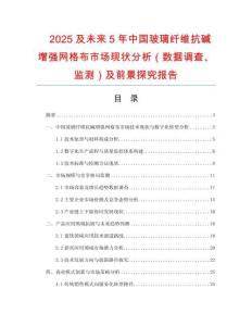 2025及未來5年中國玻璃纖維抗堿增強網(wǎng)格布市場現(xiàn)狀分析（數(shù)據(jù)調(diào)查、監(jiān)測）及前景探究報告