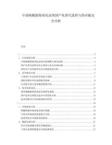 中國核酸提取純化試劑國產(chǎn)化替代進(jìn)程與供應(yīng)鏈安全分析