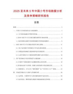 2025至未来5年中国小号市场数据分析及竞争策略研究报告