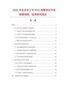 2025年及未來5年P(guān)VC彎管項目市場數(shù)據(jù)調(diào)查、監(jiān)測研究報告