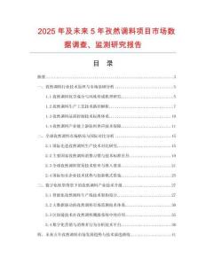 2025年及未來5年孜然調料項目市場數據調查、監測研究報告