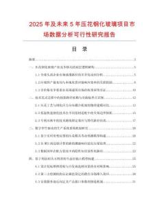 2025年及未來5年壓花鋼化玻璃項目市場數據分析可行性研究報告
