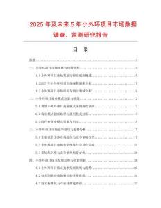 2025年及未來5年小外環(huán)項(xiàng)目市場(chǎng)數(shù)據(jù)調(diào)查、監(jiān)測(cè)研究報(bào)告