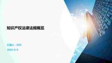 知識(shí)產(chǎn)權(quán)法律法規(guī)概覽