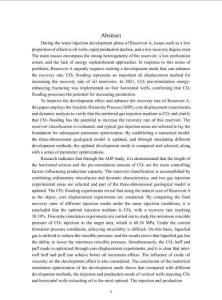 A油藏注CO2提高采收率潛力及開發(fā)方式優(yōu)化研究