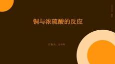 銅與濃硫酸的反應(yīng)