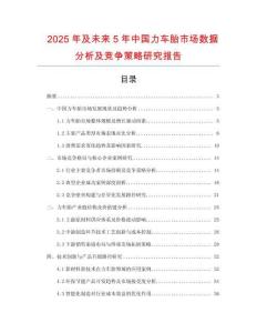 2025年及未来5年中国力车胎市场数据分析及竞争策略研究报告