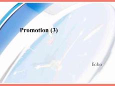 市場營銷英語（第二版）課件  week 12 Promotion (3)