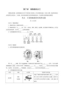 第7講　細胞器的分工