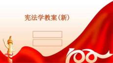 憲法學(xué)教案(新)