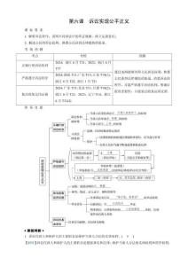 第6課　訴訟實(shí)現(xiàn)公平正義