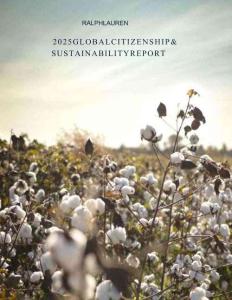 拉夫勞倫Ralph Lauren（RL）：2025年全球公民和可持續(xù)發(fā)展報告（英文版）