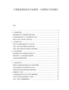中国氮化镓快充芯片标准统一与消费电子应用报告
