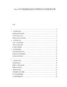 Fast芯片組虛擬化技術(shù)與網(wǎng)絡切片應用前景分析