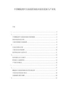 中國螺旋槳葉尖渦流控制技術前沿進展與產業化