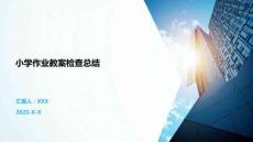 小學(xué)作業(yè)教案檢查總結(jié)