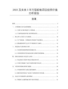 2025及未來5年方型蚊帳項(xiàng)目投資價(jià)值分析報(bào)告