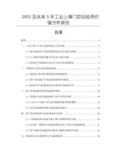 2025及未來(lái)5年工業(yè)上滑門項(xiàng)目投資價(jià)值分析報(bào)告